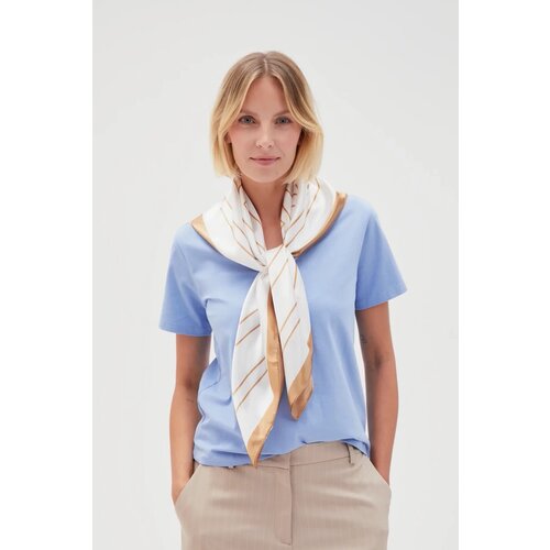 Marisse Women's Scarf L-Sz-4602 White Cene