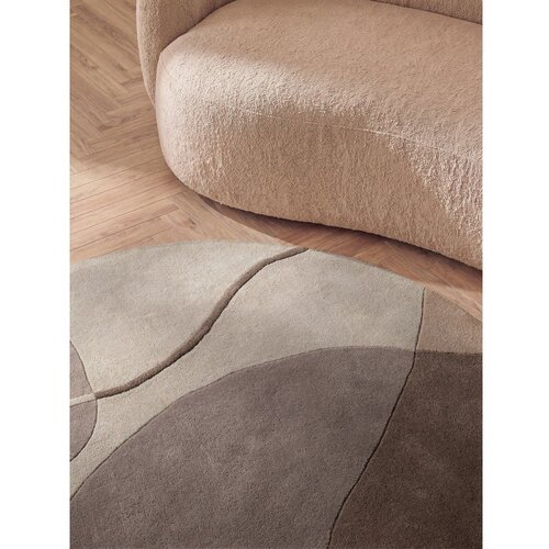 Villeroy Boch Ljubičasti vunen okrugao tepih &amp;oslash; 200 cm Virelle &amp;ndash; Slike