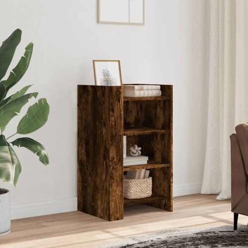  The Living Store Komoda dimljeni hrast 45x35x75 cm inženirski les - Komoda, (21496170) Slike