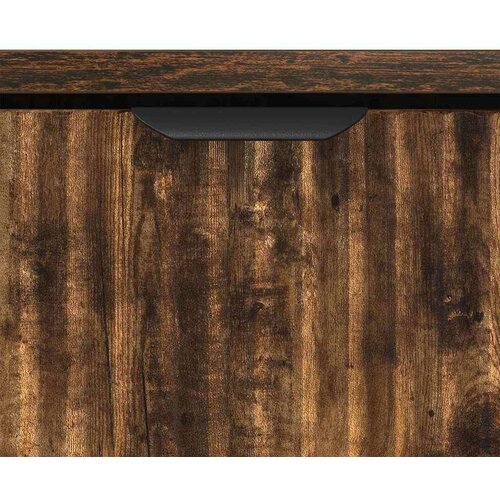 VidaXL Stolić za kavu Dimljeni hrast 90 x 49 x 46 cm Konstruirano drvo Slike