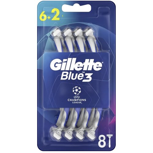 Gillette brijač za muškarce blue 3 comfort 6+2 8/1 Slike