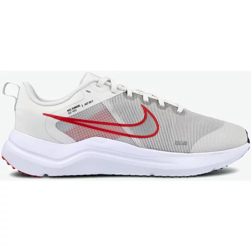 Nike Sportske cipele 'DOWNSHIFTER 12' svijetlosiva / crvena