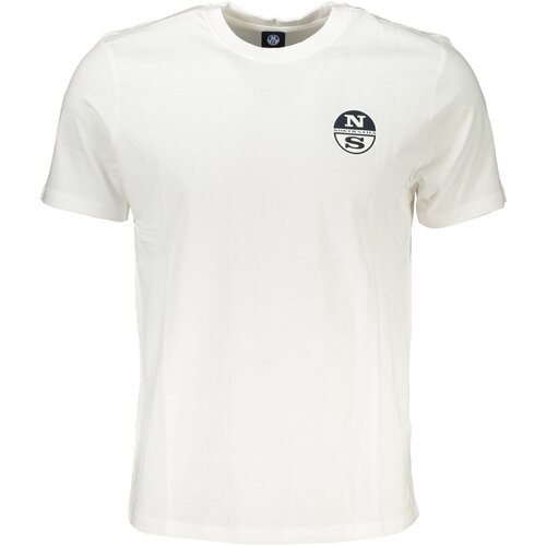 North Sails MEN&amp;amp;#39;S SHORT SLEEVED T-SHIRT WHITE Slike