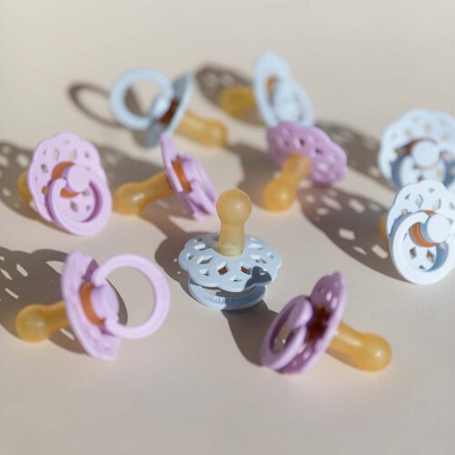 Bibs varalica Boheme Blossom&amp;amp;Dusky Lilac 6-18M a2 Slike