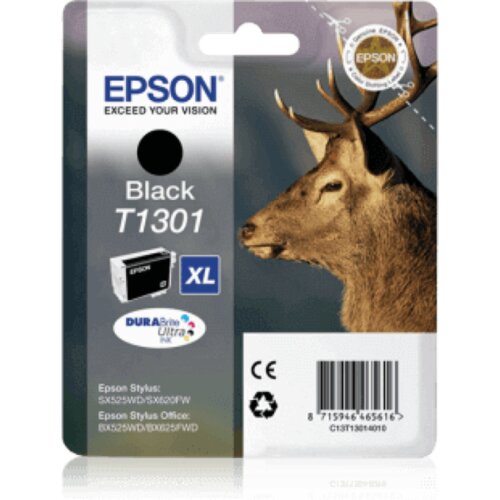 Epson T1301 XL črna kartu&amp;scaron;a - C13T13014010, (21734930) Slike