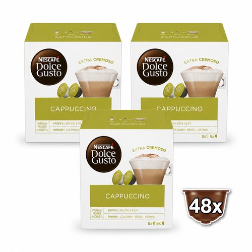 Dolce Gusto Cappucino 3x186,4g, 48 kapsula XXL Cijene