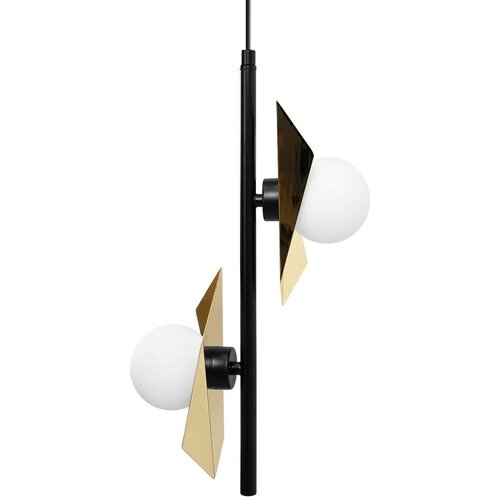 Toolight Stropni luster APP1410-CP BLACK GOLD Slike
