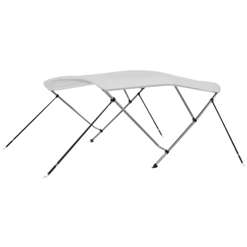 vidaXL Bimini tenda s 3 loki bela 183x196x137 cm Cene