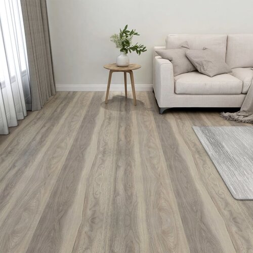  Samoljepljive podne obloge 20 kom PVC 1,86 m&amp;sup2; smeđe-sive Slike
