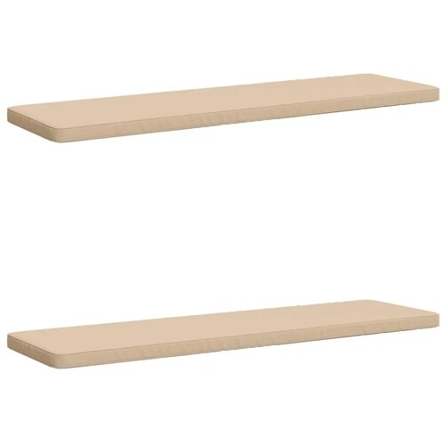  Jastučići za klupe - 2 dijela VUGHT 2 kom. 100% poliester Krem - Krem (melange) 200 x 50 cm 2 Cijene