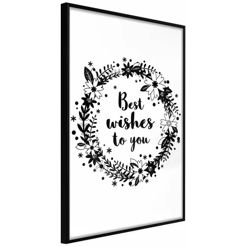 Poster - Best Wishes 30x45