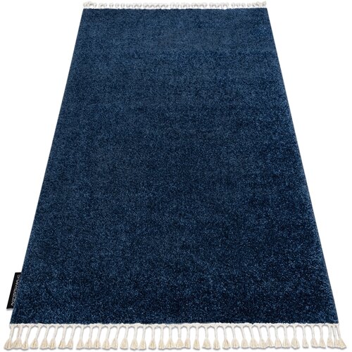 RugsX Preproge Preproga BERBER 9000 temno modra Čopki berbery 120x170 cm Modra Cene
