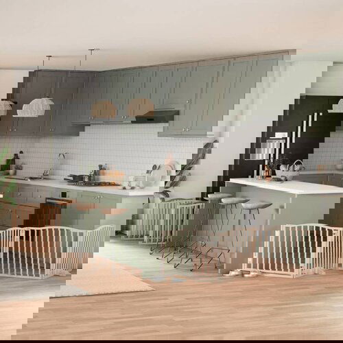 vidaXL Vrata za pse s vratašcima 10 panela sklopiva 800 cm drvo topole Cijene