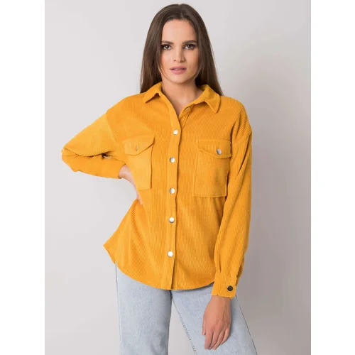 RUE PARIS Shirt-RO-KS-GM-01.20P-dark yellow