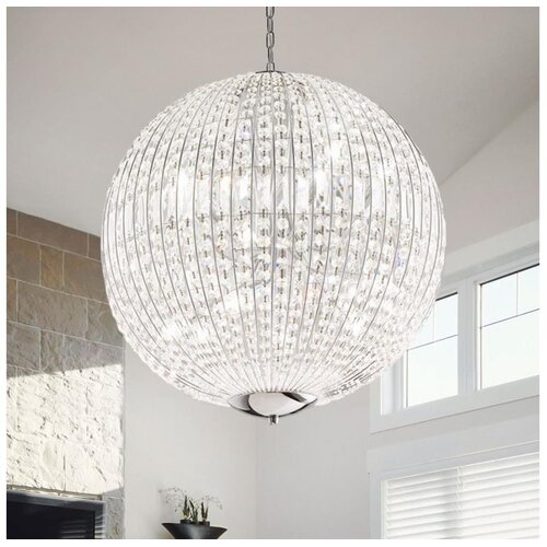 Ideal Lux LED kristalni luster na lancu LUXOR 12xG9/3W/230V &amp;Oslash; 60 cm proziran Slike
