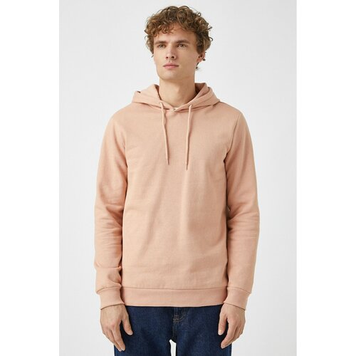 Koton Basic Long Sleeve Hooded Cotton Sweatshirt Slike