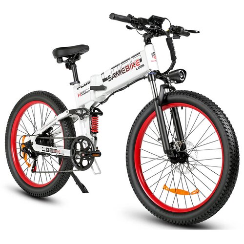 Samebike Elektricni bicikl L026-PLUS beli Slike