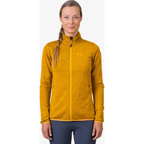 HANNAH Yellow women's zip-up sweatshirt Dagnys