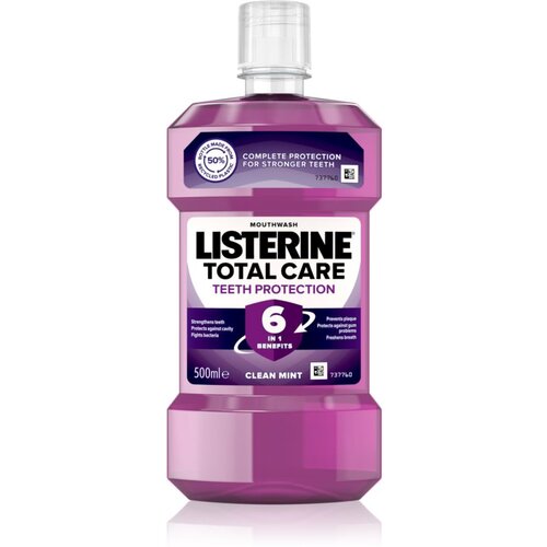Listerine Total Care Teeth Protection vodica za usta za kompletnu za&amp;scaron;titu zubi 6 u 1 500 ml Slike