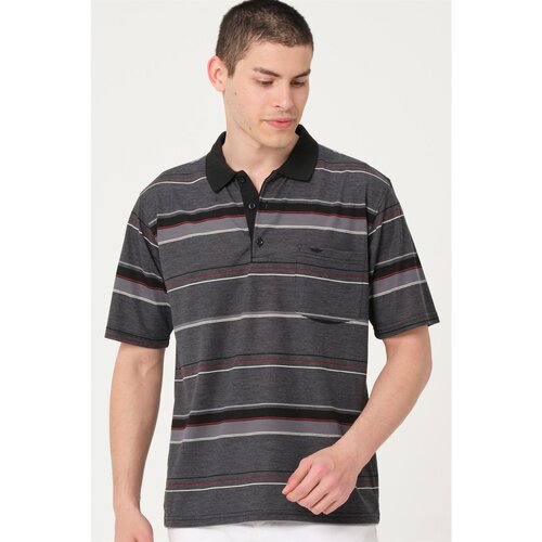 Dewberry T0722 MEN&amp;#039;S T-SHIRT-BLACK Slike