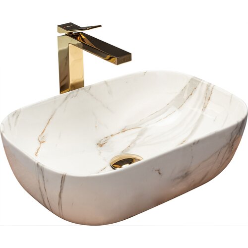 Rea Belinda Aiax Shiny countertop umivalnik Slike