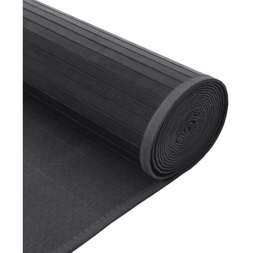  Tepih pravokutni sivi 60 x 200 cm od bambusa Slike