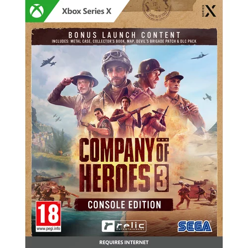 Sega COMPANY OF HEROES 3 LAUNCH EDITION XBOX