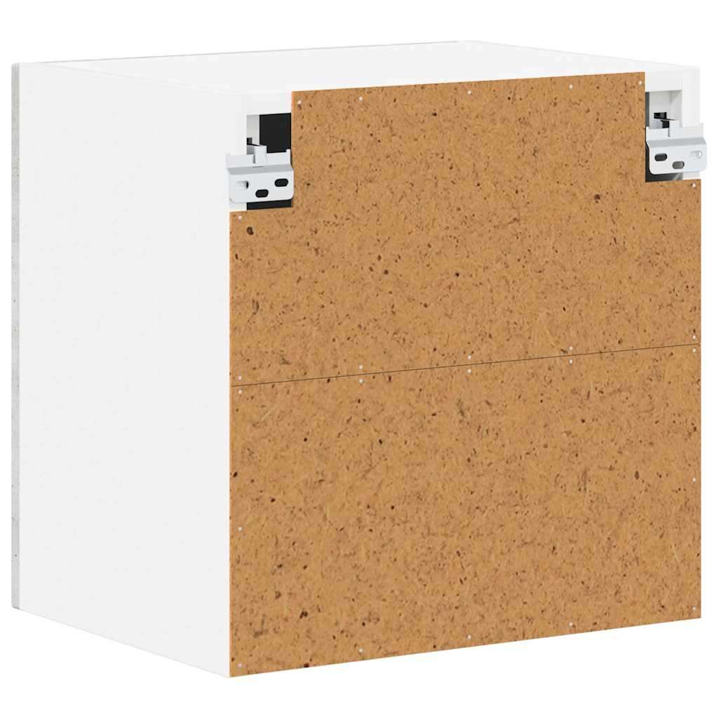  Zidni kuhinjski ormarić s policom Betonski sivi 40 x 31 x 40 cm Slike