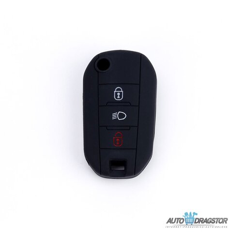 888 Car Accessories silikonska navlaka za ključeve crna citroen APT1021.02.B Slike