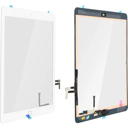 AVIZAR Steklo zaslona na dotik, nov bel okvir, prikljucni kabel gumba Domov str. Apple iPad 5 / iPad 6 / iPad Air, (20886402)