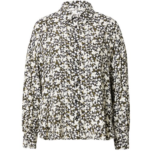 Esprit Bluza mokka / črna / bela Slike