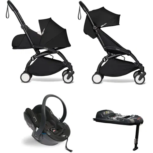 BABY ZEN kolica 4u1 YOYO² frame black, iZi Go Modular X1 by BeSafe black 595102, 595503, 595303, 595601, 595701