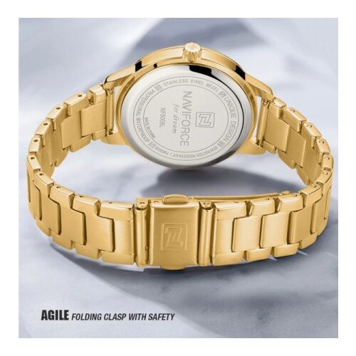 Naviforce 5008 gold sat Slike