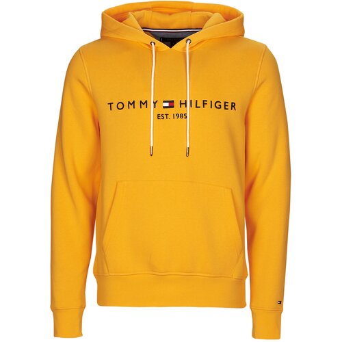 Tommy Hilfiger Puloverji TOMMY LOGO HOODY Rumena Slike