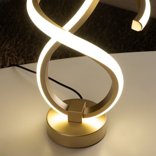  ONLI - LED stona lampa KIRA LED/12W/230V 4000K 38,5 cm zlatna Slike