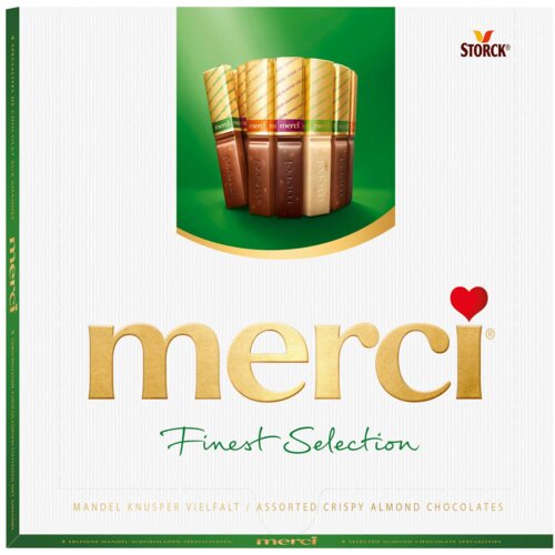 Merci knusper 250 g Slike