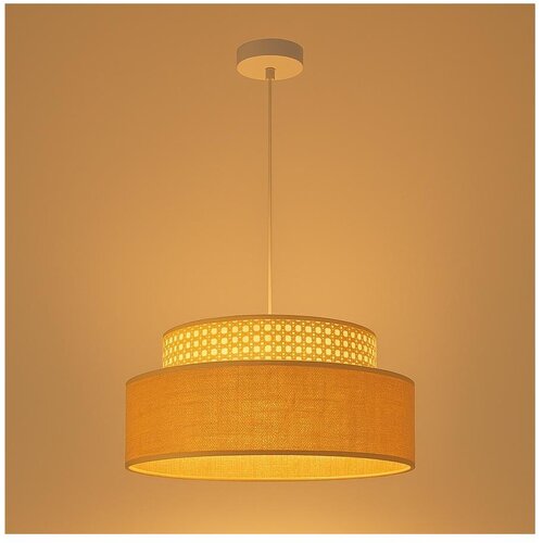  Visilica na sajli BOHO 1xE27/60W/230V, prečnik 40 cm, ratan Cene
