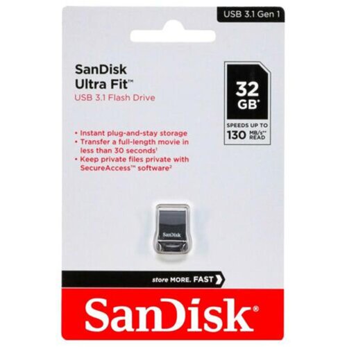 San Disk USB flash memorija ULTRA FIT 32GB 3.1 Cijene