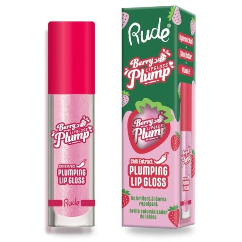 Rude Cosmetics sjaj za punije usne berry juicy plumping pink sugar Cene