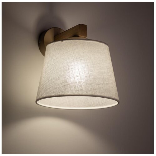  Brilagi - Zidna lampa LATTE SABIA 1xE27/15W/230V borovina/bela Cene