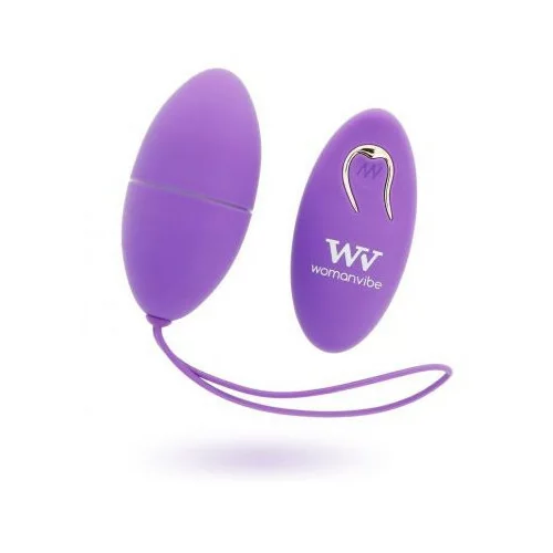 WomanVibe Vibracijski jajček Alsan, vijoličen