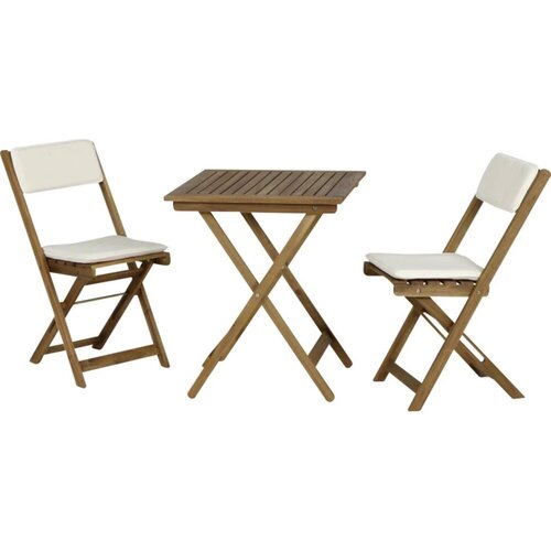  Gardamo almeria U92694 set vrtnog namještaja drvo, poliester prirodna Cene