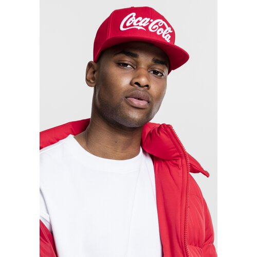 Merchcode Coca Cola Logo Snapback red Slike