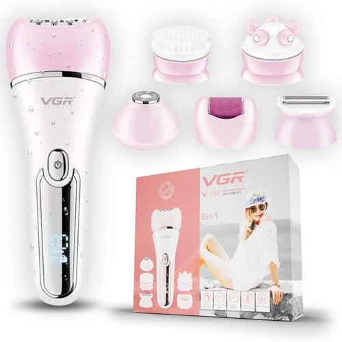  Vodootporni epilator / uređaj za ulepšavanje sa šest nastavaka/ 6 u 1 Cene