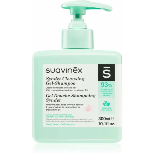 Suavinex Syndet Cleansing Gel-Shampoo otroški šampon 2 v 1 300 ml