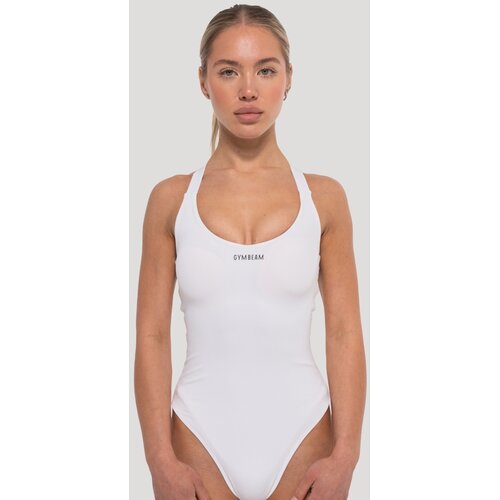 GymBeam Ženski body Flow White L Cene