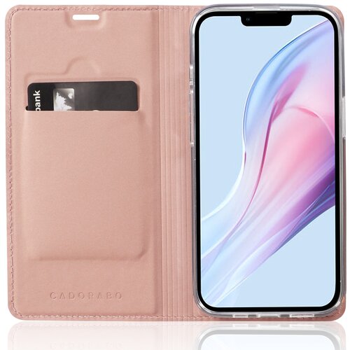 Cadorabo Ohi&amp;scaron;je, združljivo z Apple iPhone 13 PRO v klasična rožnata zlata - Za&amp;scaron;čitni ovitek z magnetnim zapiranjem, stoječo funkcijo in režo za kartice, (20551706) Slike