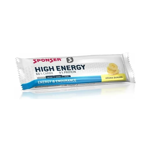 Sponser Sport Food High Energy Bar - Banana