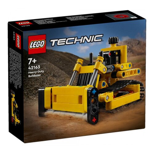 Lego technic heavy duty bulldozer ( LE42163 ) Slike