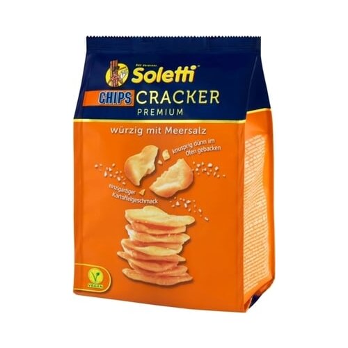 Soletti CHIPS CRACKER PREMIUM začinjen z morsko soljo Cene